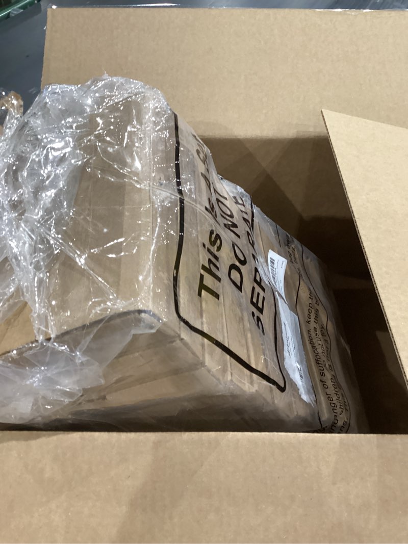 Condition photo showing New/Like New for Hoteam 12 Pack 5 x 7 Inches Floating Frame Glass Photo Frame Collection Vintage Metal Minimal Ornate Easel for Pictures Photos Desk Tabletop Display(Gold) Gold 5 x 7 Inches