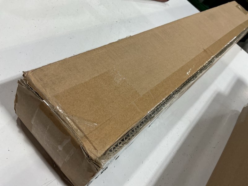 Condition photo showing New/Like New for changshade cordless blackout cellular shades for indoor windows doors, black out room darkening honeycomb blinds thermal insulated 1.5 inch cell for home, bedroom, bathroom, nursey, 27"w×64"h, white white 27"w×64"h(fba)
