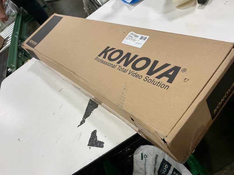 Condition photo showing New/Like New for konova g1 motorized camera slider, bluetooth app controlled motion control slider for dslr & mirrorless cameras, carbon fiber rail, time lapse, stop motion, tracking & panorama shots (80cm (31.5"))