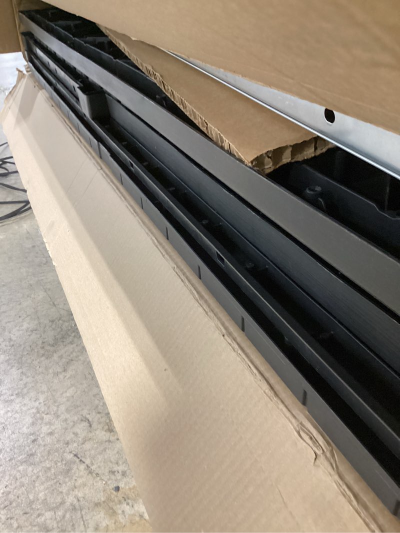 Condition photo showing Good Condition for devoko 120 gallon deck box resin outdoor storage box waterproof large (black)