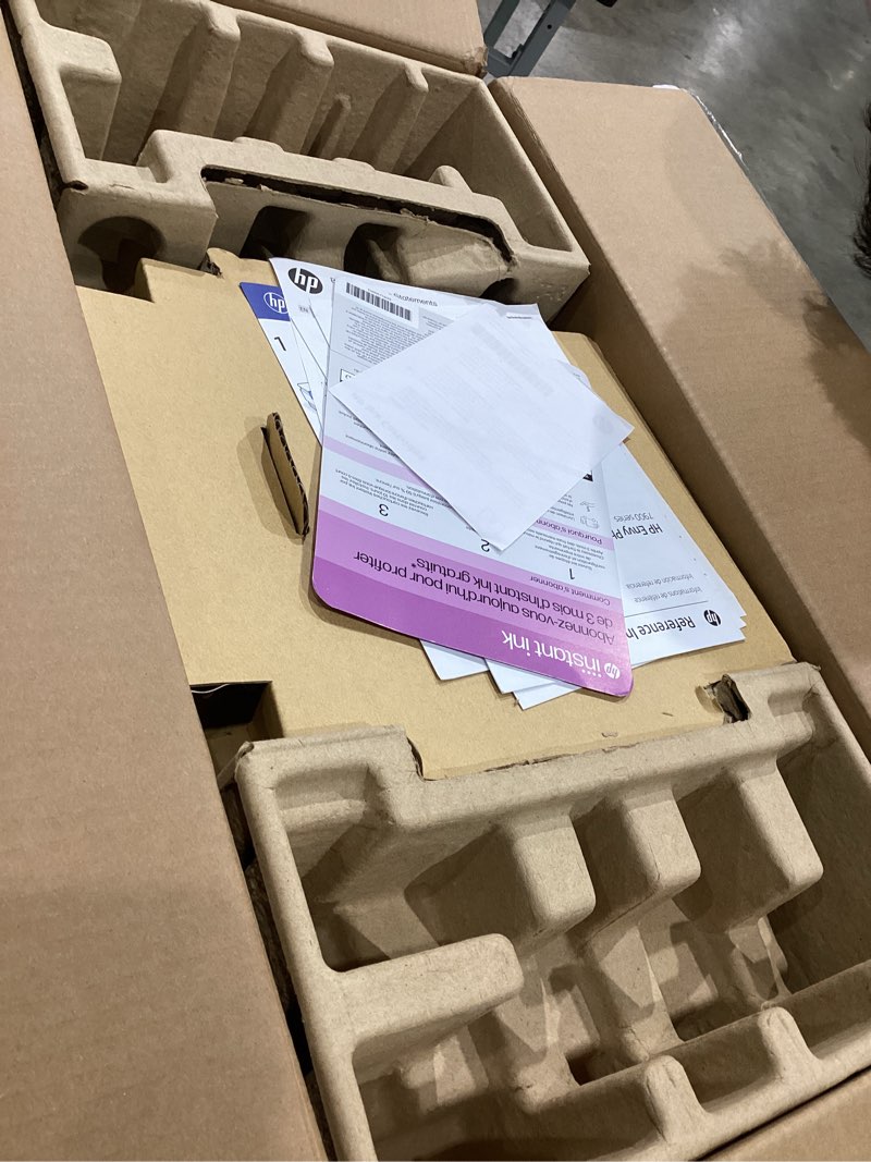 Condition photo showing Good Condition for hp envy photo 7975 wireless color inkjet photo printer, print, scan, copy, easy setup, mobile printing, best-for-home, 3 month trial of instant ink included, ai-enabled (b63k3a) new version