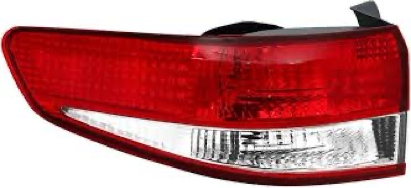 labwork Replacement Rear Brake Tail Light Assembly Fit for 2003-2004 Honda Accord Left LH Driver Sid