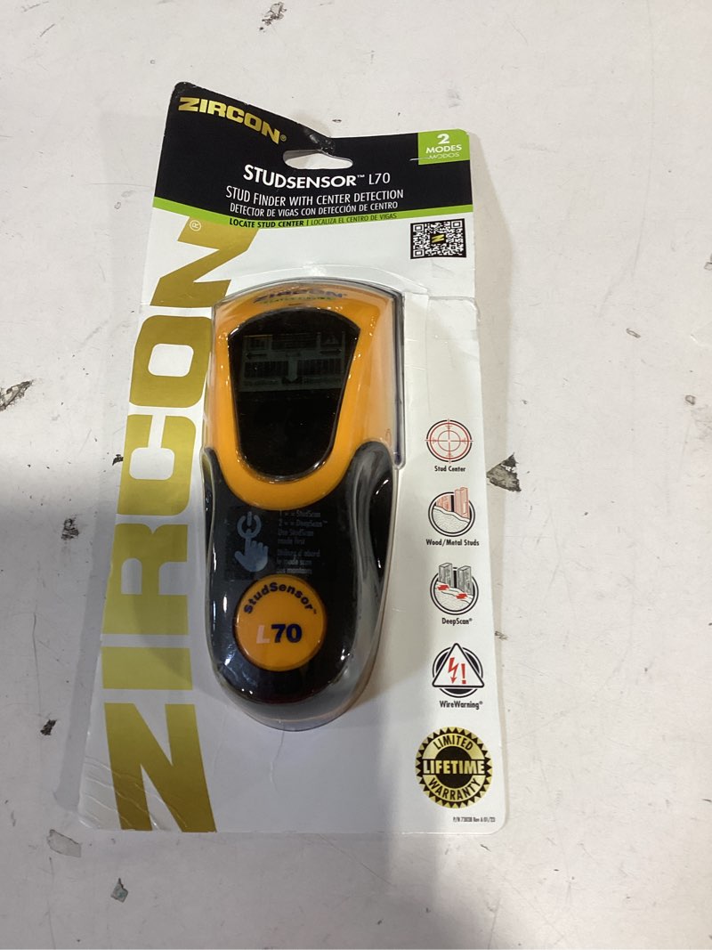 Zircon 1.5-in Scan Depth Metal and wood stud Finder