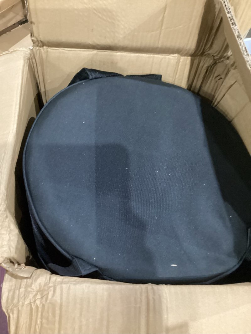 Condition photo showing As Is for EASTROCK Snare Drum Set 14X5.5 Inches for Student Beginners with Gig Bag, Drumsticks, Stand, Drum Keys, Coated Material Drum Head, Off-white white-with stand
