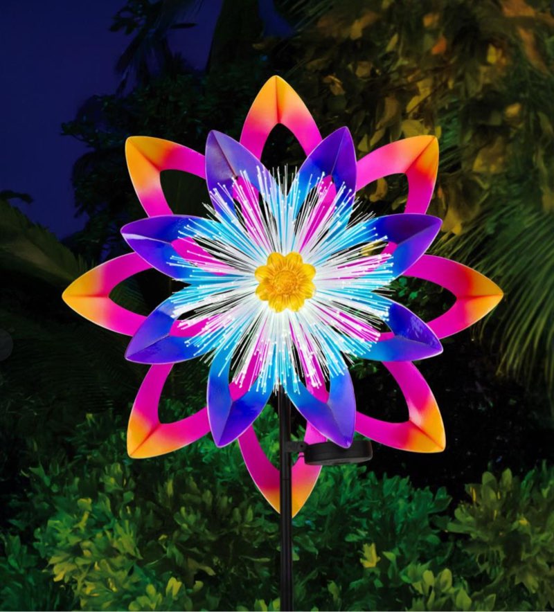 The 6' Fiber Optic Wind Spinner