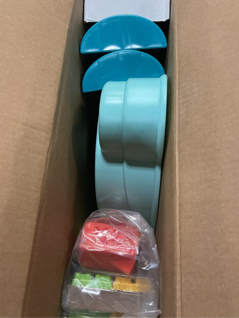 Condition photo showing New/Like New for little tikes build & splash water table with 25 piece accessories - wet/dry play, indoor/outdoor with removeable grow-with-me legs