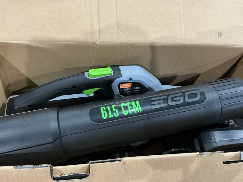 EGO POWER+ 56-volt 615-CFM 170-MPH Battery Handheld Leaf Blower 2.5 Ah Battery Included Charger Included