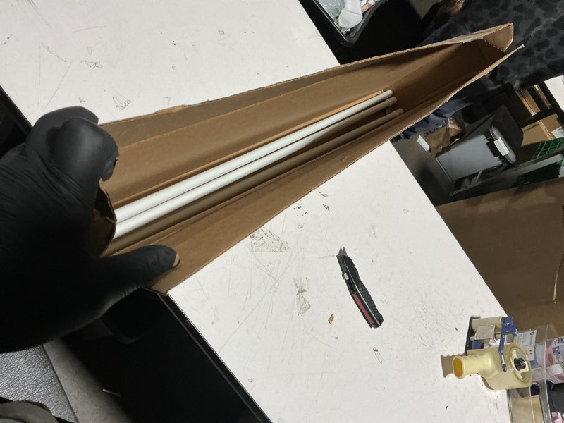 Condition photo showing Good Condition for YYWL&HP 3 Pack Spring Tension Telescopic Rod Curtain Rods Adjustable Eextension Telescopic Rod, Suitable for Closet, Window, Kitchen, Bathroom, Cabinet, Wardrobe (41.1"-70.9" 3PCS WHITE)