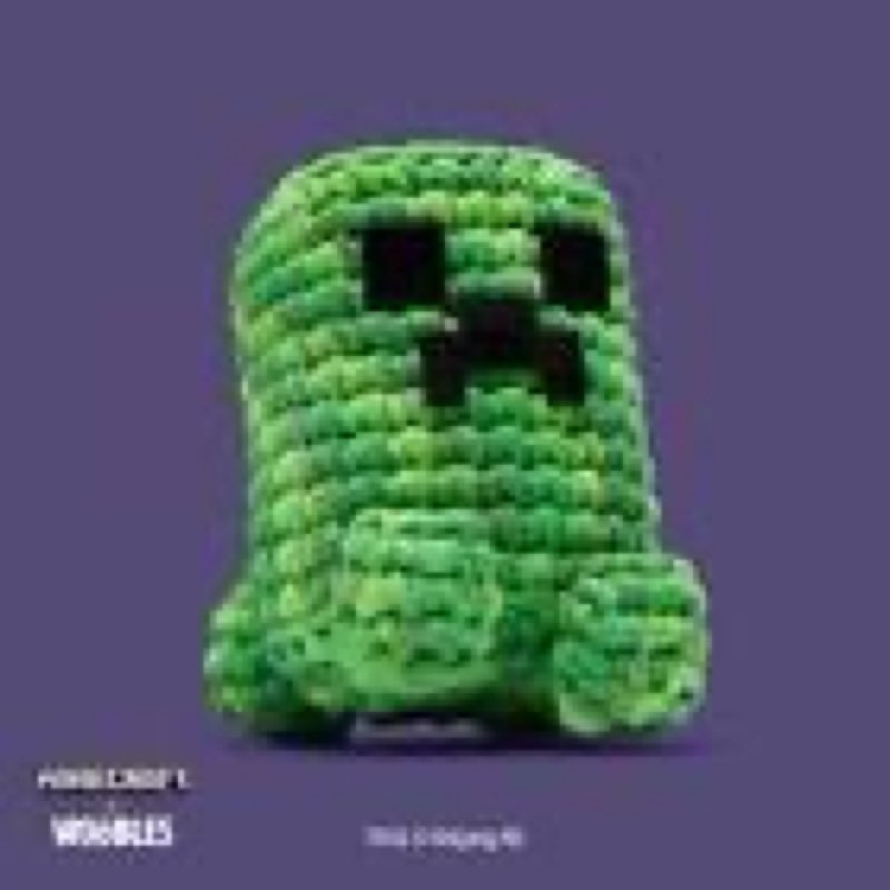 The Woobles Minecraft Crochet Kit – Beginner Crochet Kit for Adults, Easy Knitting Kit with Woobles 