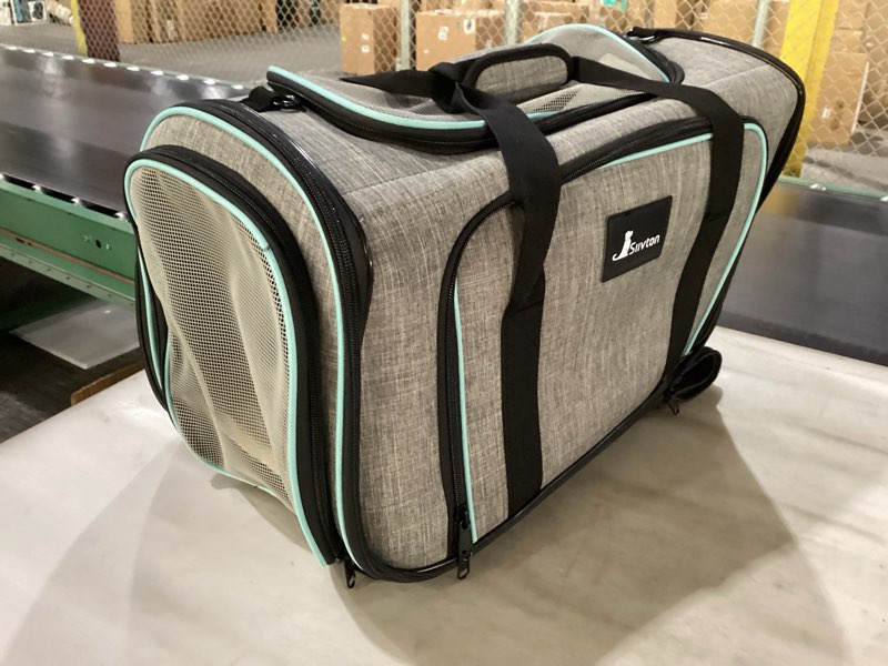 Condition photo showing New/Like New for Siivton Pet Carrier Airline Approved, 4 Sides Expandable Cat Carrier Bag with Removable Fleece Pad, 