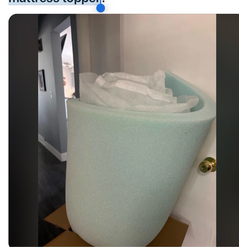 What are these “sparkles” on my mattress topper