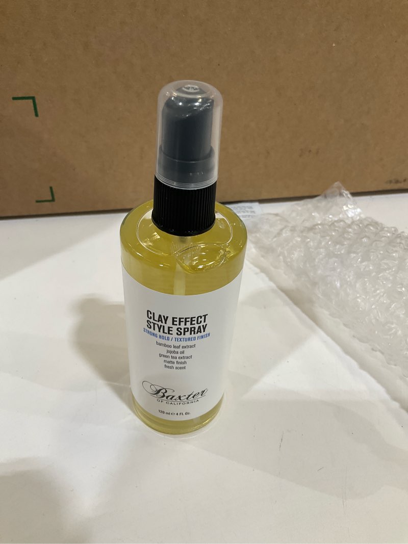 Baxter of California Clay Effect Style Spray for Men | Textured Finish | Strong Hold | Hair Styler |