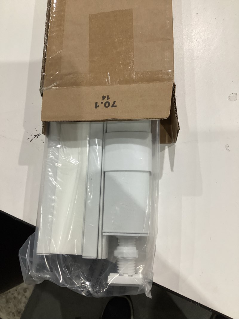 Condition photo showing New/Like New for lazblinds no tools no drill cordless cellular shades, top down bottom up (tdbu) honeycomb shades for home, light filtering thermal insulation blinds for windows, 28" w x 48" h, white light filtering - white 28" w × 48" h
