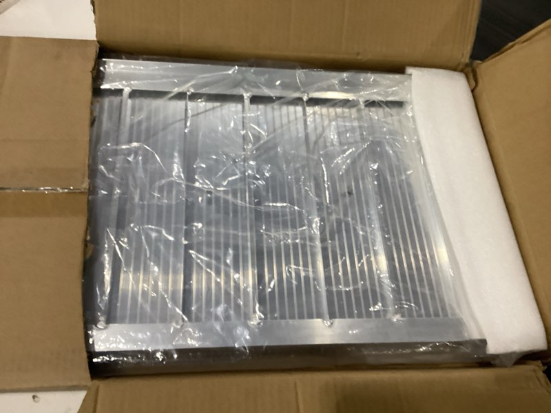 Condition photo showing New/Like New for 4ft portable wheelchair ramp, non-slip aluminum folding handicap ramp, ramps for wheelchairs for home with handle, wheelchair ramps for home steps/stairs/threshold/doorways/scooter, 600lbs capacity 4ft (usable height 4-12 inch)