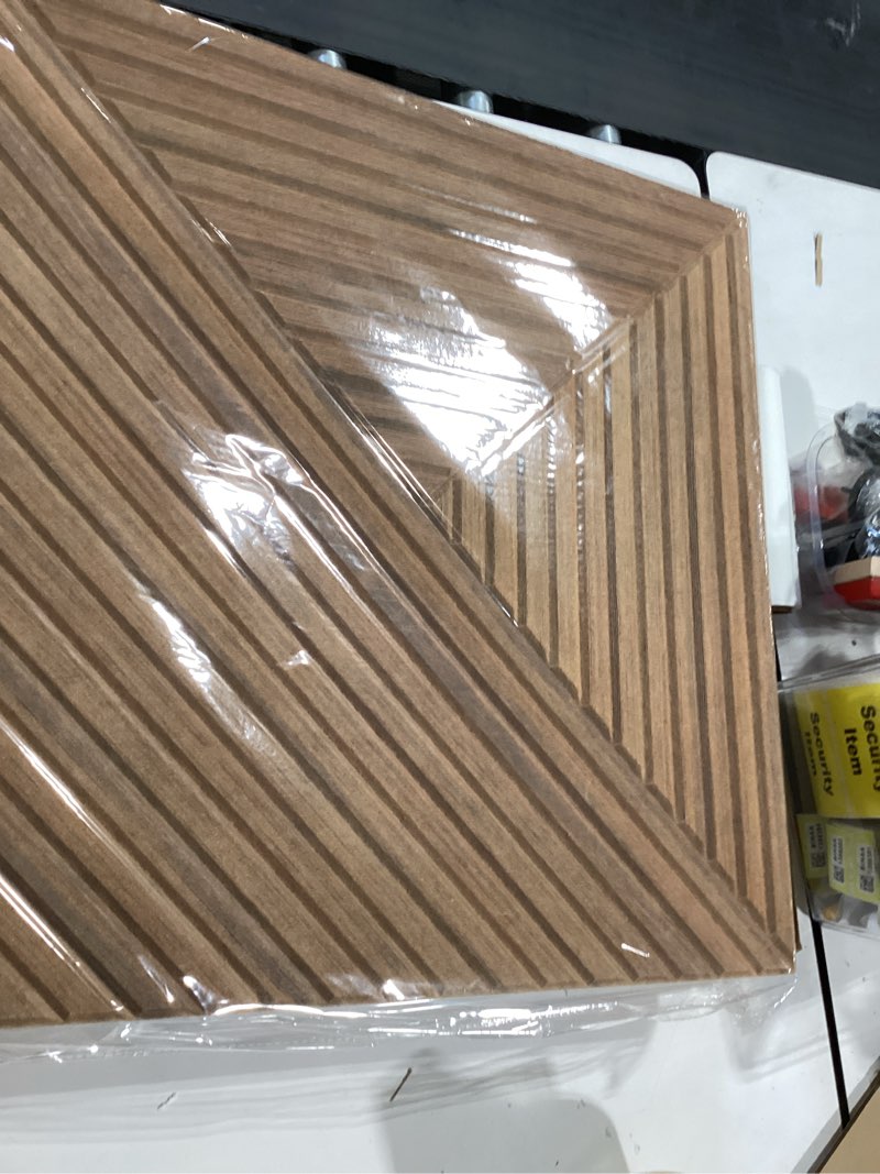 Condition photo showing New/Like New for acoustical wall panels, 6-piece 23.62 x 23.62 inches art acoustic panels, decorative acoustic panels, acoustic wall panels, sound absorbing wall art, arcadian vortex 72 x 48 inches arcadian vortex