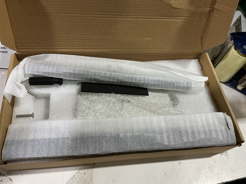 Condition photo showing Good Condition for Hand Towel Holder, T-Shape Hand Towel Stand for Bathroom, Hand Towel Rack Bar Standing for Vanity Kitchen Countertop, 304 Stainless Steel (Marble Base, Black) Black Marble
