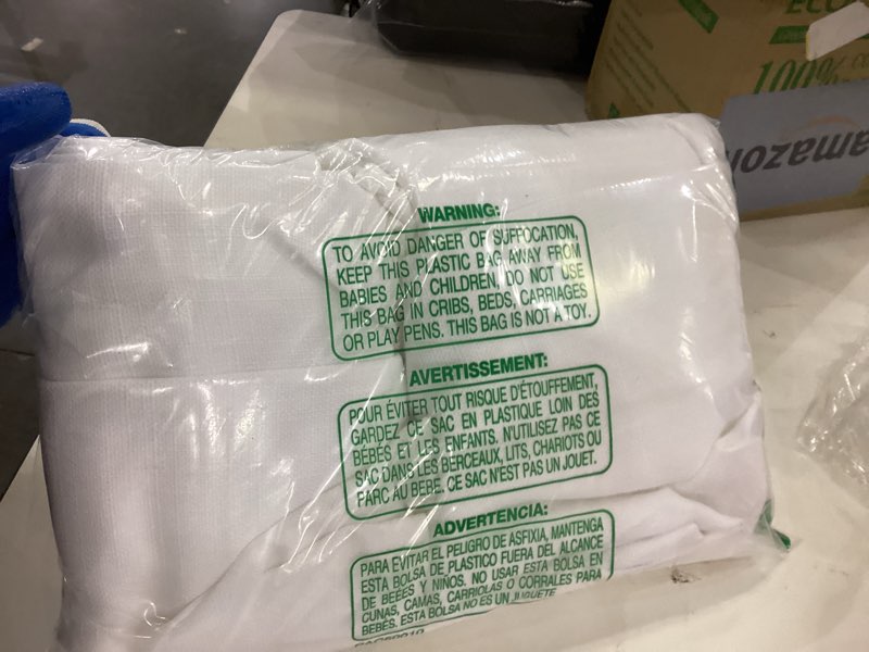 BGment Pure White Curtains 84 Inches Long for Living Room, Flax Linen Curtains Burlap Textured Thick