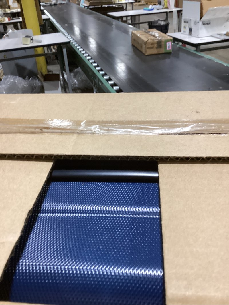 Condition photo showing New/Like New for Amazon Basics 21" Hardside Carry-On Luggage, Hardshell Suitcase With Wheels, Expandable For Up to 25% More Space, With Scratch-Resistant Surface, Four Multi-directional Wheels, Navy Blue Navy Blue Carry-On