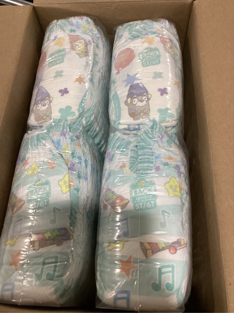 Condition photo showing Good Condition for pampers training pants - easy ups boys & girls bluey - size 5t-6t, 84 count, children's potty underw