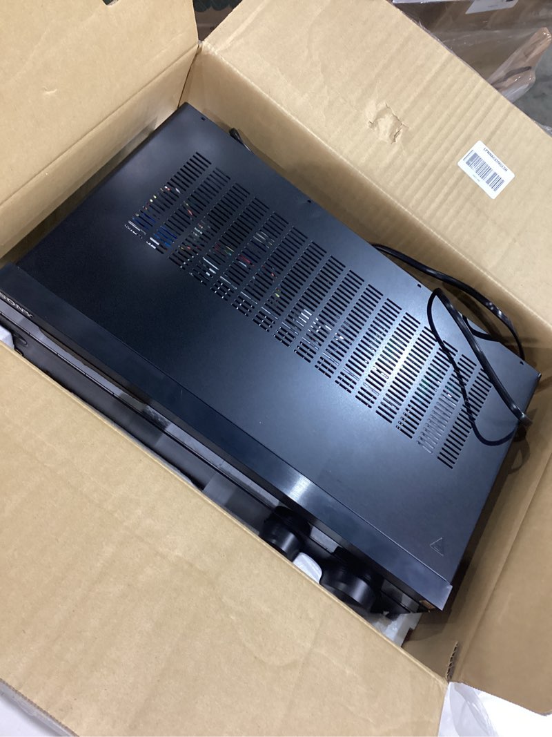 Condition photo showing Good Condition for sony strdh190 2-ch home stereo receiver with phono inputs & bluetooth black stereo receiver receiver