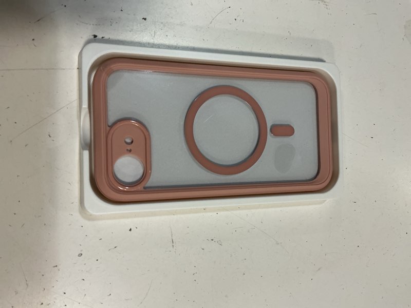 Condition photo showing Good Condition for miracase for iphone 17e case & iphone 16e case, full-body phone with built-in glass screen protector, [magnetic with magsafe] military drop proof 17 e/ 16 e cover bumper 6.1 inch, pink iphone 16e/17e pink