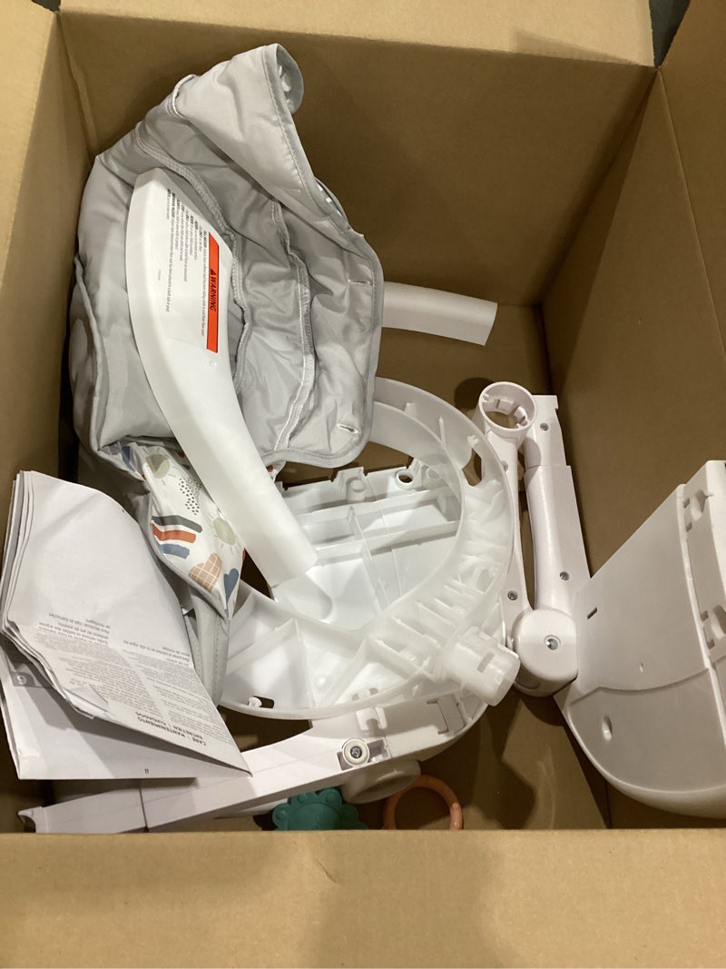 Condition photo showing As Is for Ingenuity Keep Cozy 3-in-1 Grow with Me Vibrating Baby Bouncer, Seat & Infant to Toddler Rocker, Vibrations & -Toy Bar, 0-30 Months Up to 40 lbs (Weaver), NOT EXACT SIMILAR TO STOCK PHOTO 