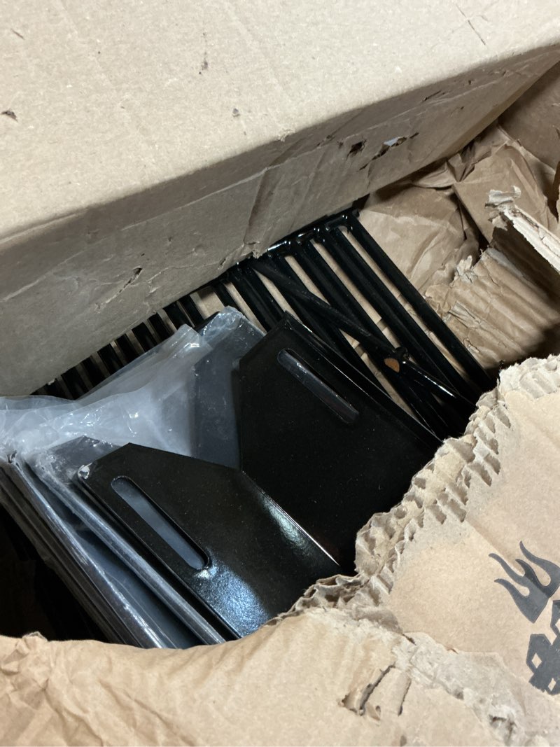 Condition photo showing As Is for direct store parts kit dg180 replacement for perfect flame 5 burner 720-0522; charmglow 5 burner 720-0396,720-0578 gas grill(ss burner + porcelain steel heat plate + porcelain cast iron cooking grid)