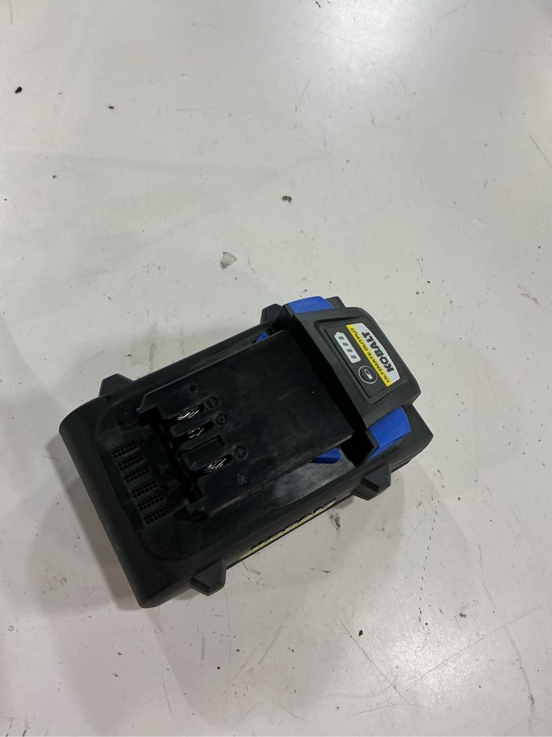 Condition photo showing As Is for kobalt 24 -volt 1 -pack lithium-ion ( 4 ah 4 ah battery )
