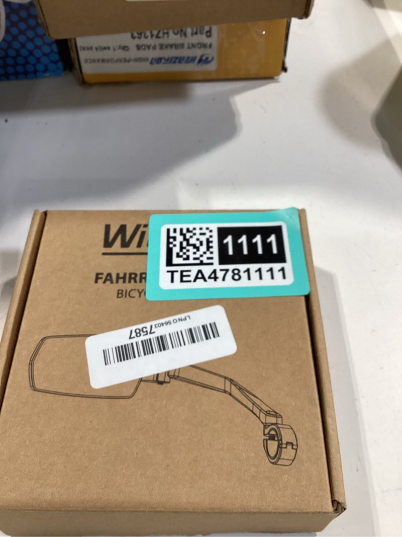 Condition photo showing New/Like New for wittkop bike mirror | large hd field of vision | 360° rotatable & foldable | mounting above & below | break-proof & durable | ebike accessories, bike mirror handlebar mount, bicycle mirrors left