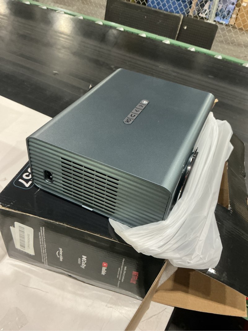 Condition photo showing Good Condition for outdoor projector with wifi6 and bluetooth5.3 mini projectors built-in apps | 4k support high brightness smart video proyector with dolby audio & electric focus & auto keystone sliver grey