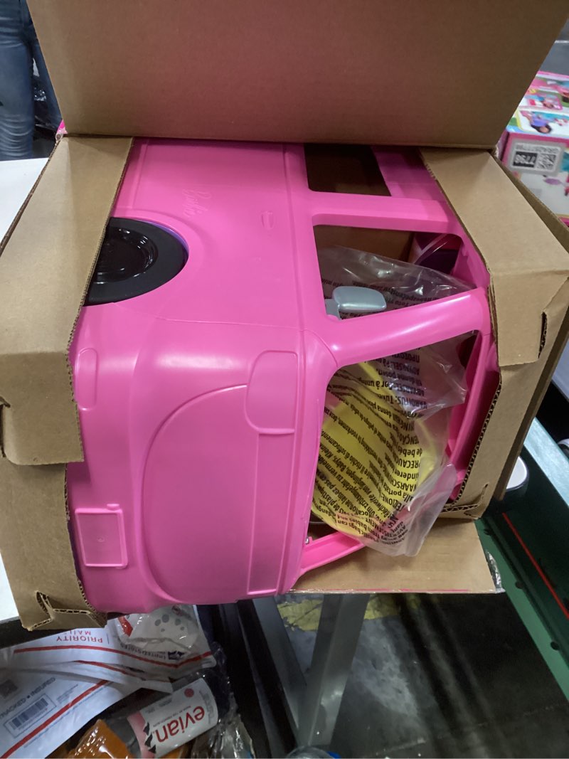Condition photo showing Good Condition for Barbie Dream Camper Playset with Roof Tent, BBQ Grill with Color-Change Feature and 60+ Accessories