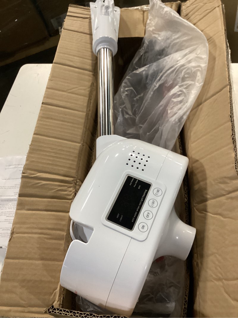Condition photo showing As Is for Similar Artist hand Facial Steamer Professional 4 in 1 Hot and Cold Facial Steamer with 5X LED Magnifying Lamp, Esthetician Steamer for Facial Fast Heating, Skin Care Machine for Beauty Salon Spa Home Use White Hot/Cold & Magnifying Lamp 4-IN-1