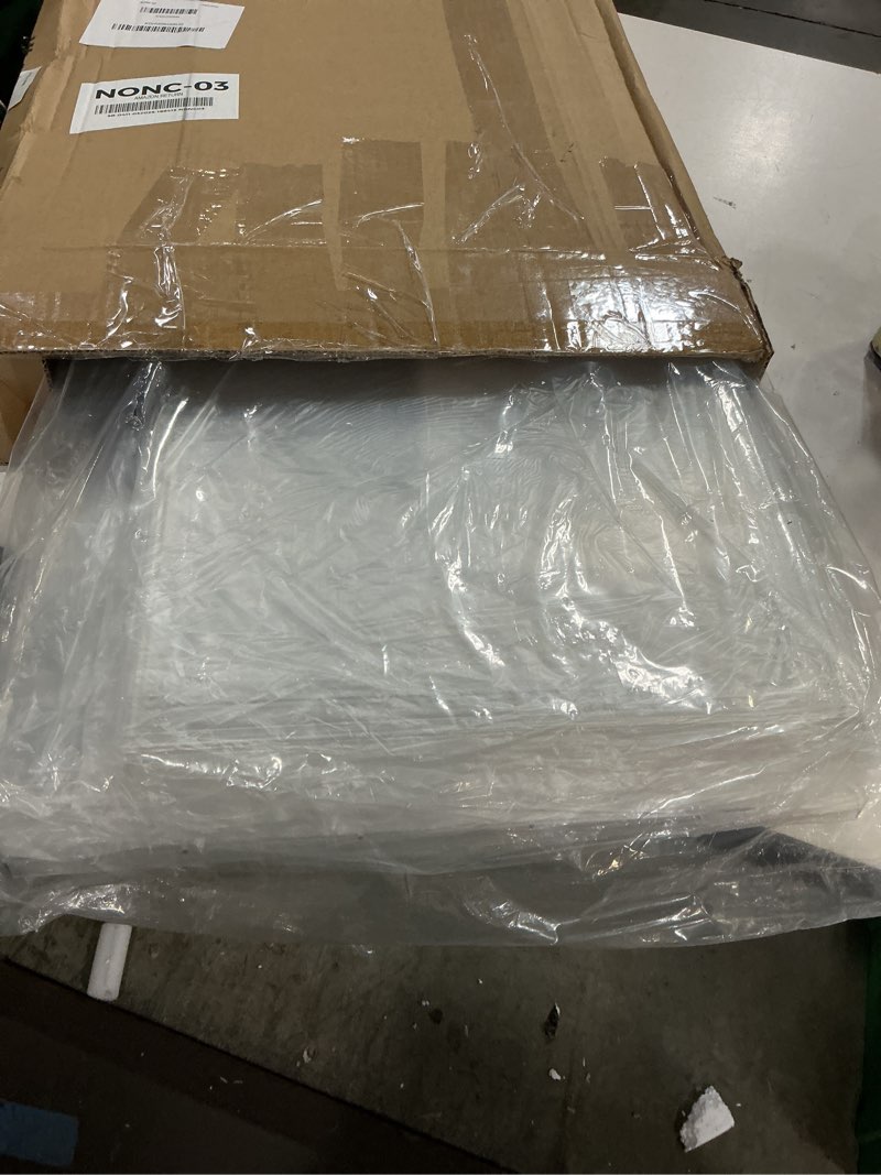 Condition photo showing Good Condition for convertible wide display case - 19.6" garage showcase w/ removable shelf for 1:18 cars & sports gear, magnetic door dustproof acrylic cabinet (extra large? (l19.6 xw14.5 xh11.5 - 5.5" shelf height)) extra large (19.6"x11.5"x14.5" - 7" shelf height)