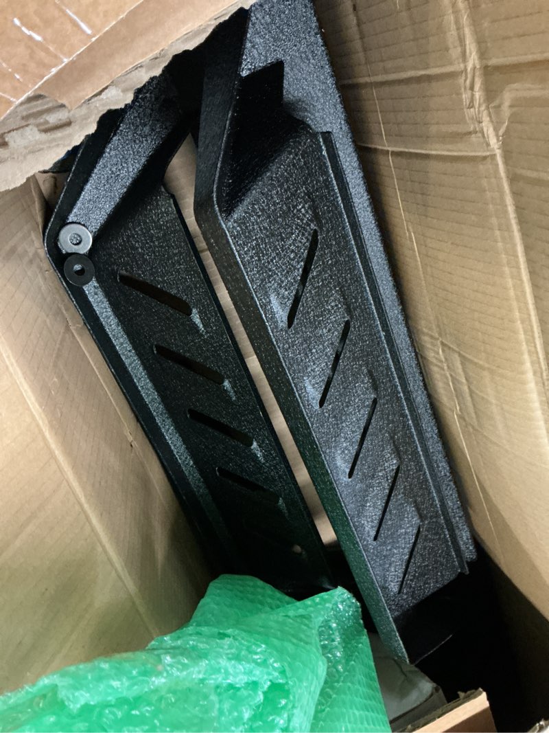 Condition photo showing Good Condition for Tyger Auto LanderX Running Board Compatible with 2019-2026 Chevy Silverado GMC Sierra 1500; 2020-2026 2500 3500HD | Crew Cab | TG-LX3C82318 | Drop Step Side Step Rail Nerf Bars Crew Cab Silverado / Sierra 4th Gen