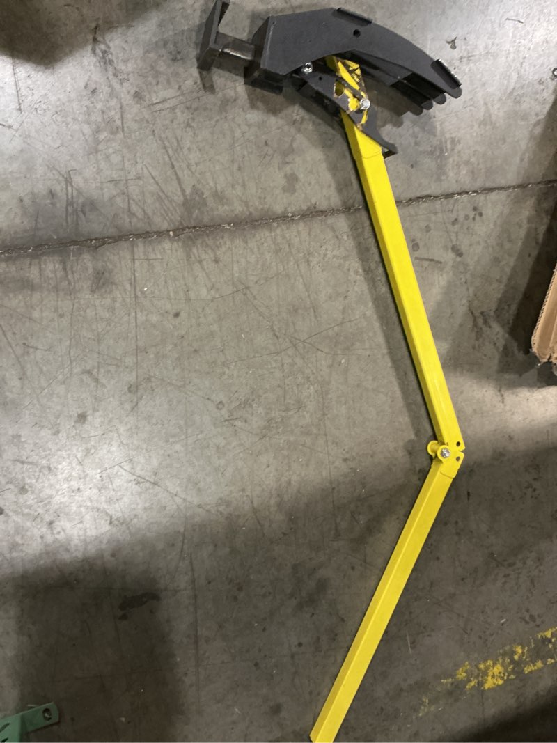 Condition photo showing As Is for apling puller tool - heavy duty tree root puller for ¼ to 2\" woody stems | fully uproots trees & shrubs | ergonomic garden tool for landscaping, farming, forestry(similar no same) (color is yellow and black)