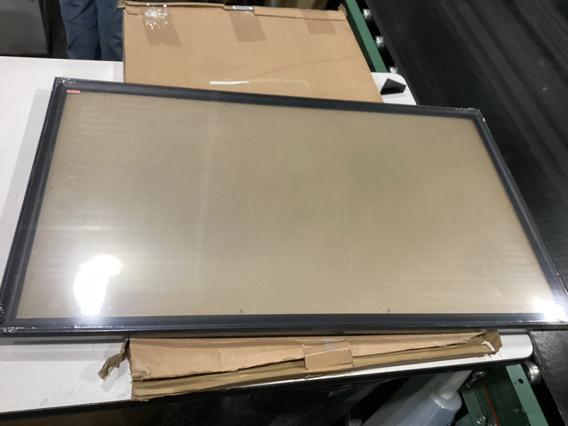 Condition photo showing New/Like New for 20x35 inch picture frame solid wood black,suitable for panoramic photo frame, posters,painting,group photo,puzzle (a23b2035)