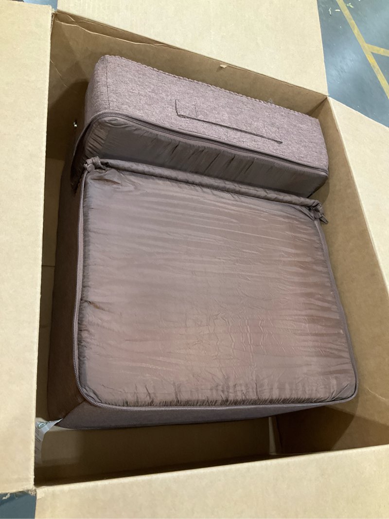 Condition photo showing Good Condition for EHEYCIGA Dog Stairs for Small Dogs 13.5" H, 3-Step Dog Steps for Couch Sofa and Chair, Pet Steps for Medium Cats, Non-Slip Balanced Pet Ramp Indoor, Brown Brown 3 Standard 15" x 18" x 13.5"