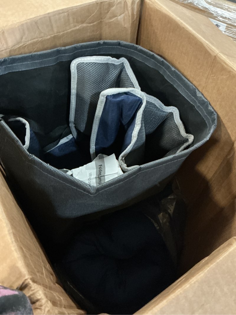 Condition photo showing As Is for slendor xxl camping cot, oversized camping bed, 79" l x 32" w x 19" h sleeping cot with mattress, carry bag, camp cot bed for travel, guest, support 900lbs, blue cot+ blue pad xx-large blue cot/blue pad