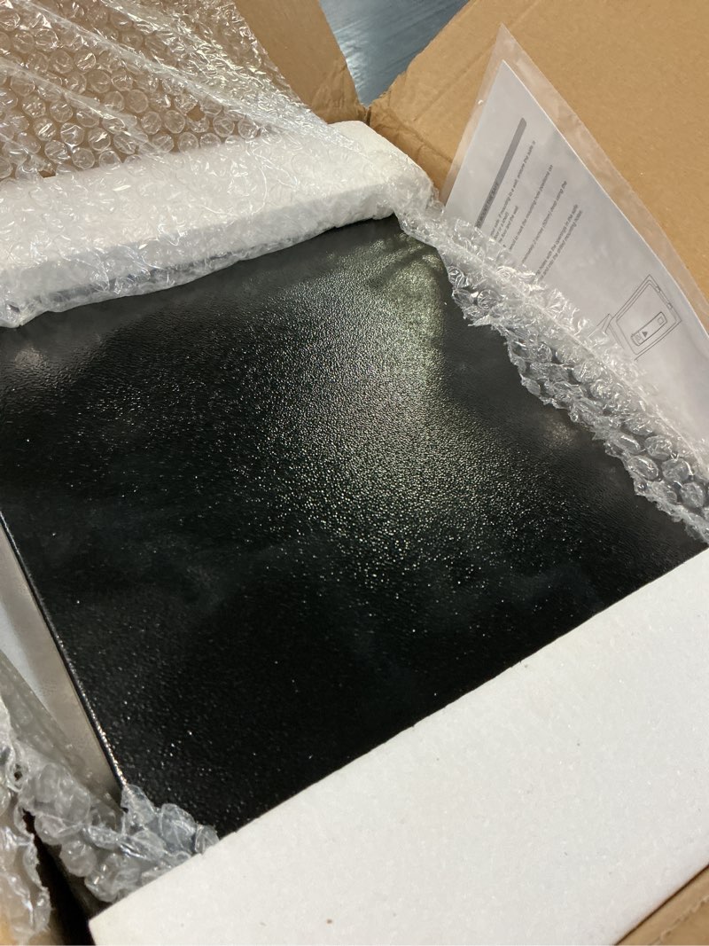 Condition photo showing Good Condition for [ 1.2 cu.ft. ]patron safe box with key,digital security home safe,cabinet safes for money cash documents,wall safes with electronic keypad,removable shelf for office hotel house business,1.2 cu.ft. 1.2 cu.ft. safe