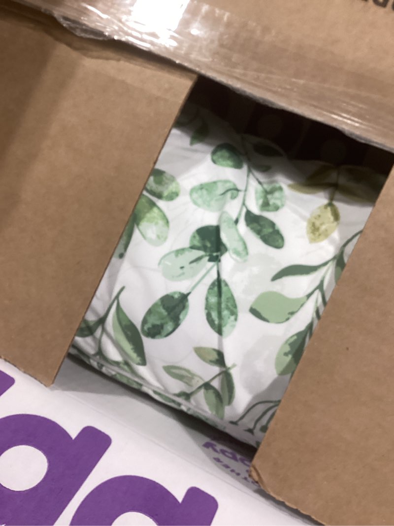 Condition photo showing Good Condition for Boppy Nursing Pillow - Firm, Ergonomic U-Shaped Bottle and Breastfeeding Pillow with High Lift for Comfort and Support, Spacious Surface - Green Sage Leaf New Nursing Pillow Green Sage Leaf