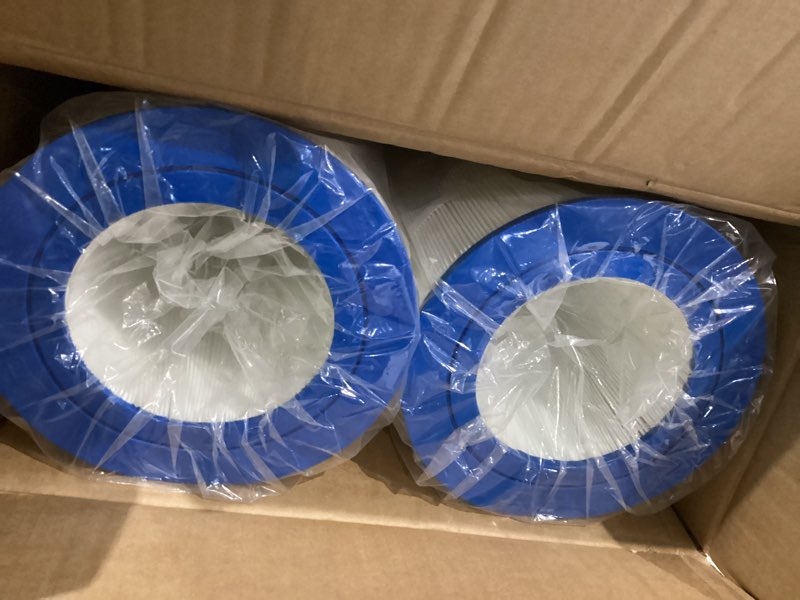 Condition photo showing Good Condition for ccrp150 pool filter cartridge, compatible with pentair clean & clear 150, 160317, pentair clean and clear rp 150, 160355, r173216, pleatco pap150, filbur fc-0687, unicel c-9415, 2 pack 150 sq. ft