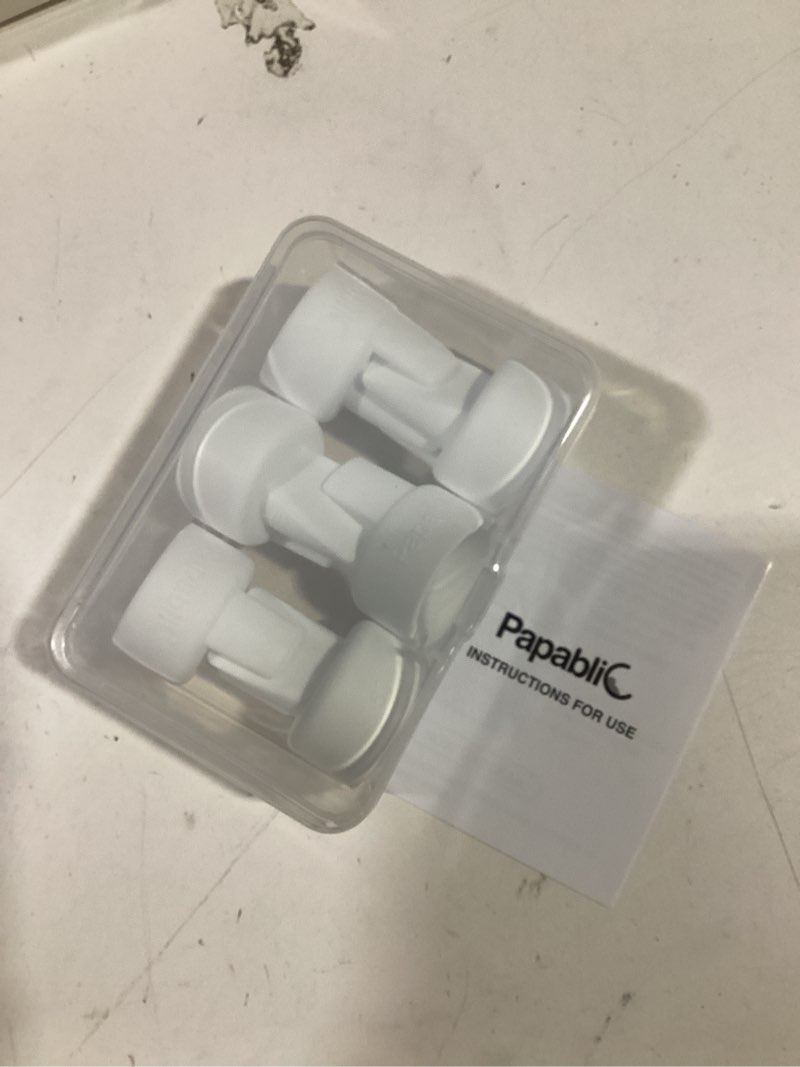 Condition photo showing New/Like New for [6-Count] Papablic Duckbill Valves, Replacement Milk Valves Compatible with Spectra S1 S2 & Medela Breast Pumps Parts Accessories, BPA & DEHP Free, Food-Grade Silicone, Easy to Clean, White