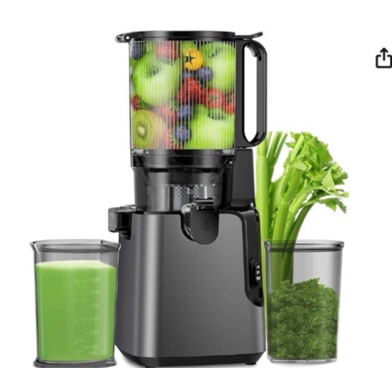 (similar)cold press juicer machines, euhomy 5.8\" wide feed chute, slow masticating juicer for whole vegetable