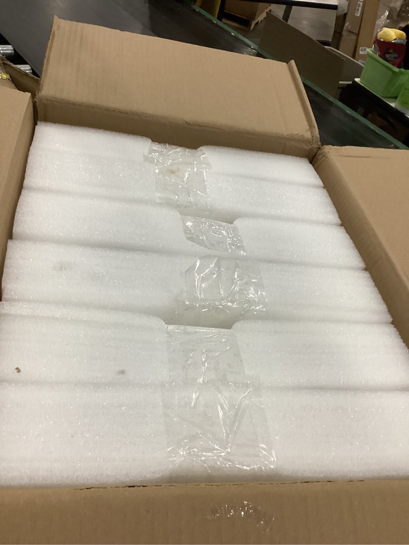 Condition photo showing Good Condition for Sawysine 12 Pcs Bubble Bowl Vase Centerpiece 6''W x 5''H Round Glass Flower Vase Bulk Clear Terrarium Fish Bowl for Wedding Event Goldfish Planter Floral Centerpiece Office Home Decor 6''w X 5''h 12