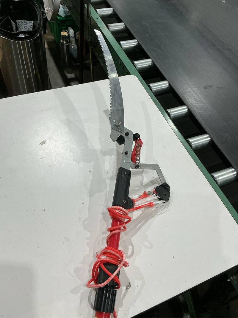 Condition photo showing As Is for corona duallink 14.0-ft fiberglass pole pruner