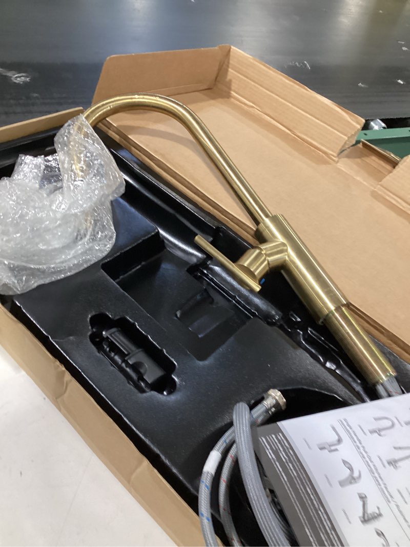 Condition photo showing Good Condition for Gerber D454437BB 1H Kinzie Kitchen Faucet, Brushed Bronze