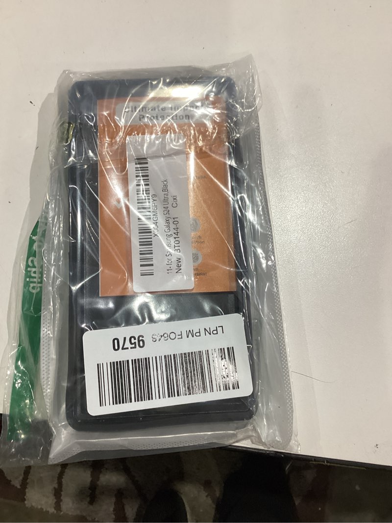 Condition photo showing Good Condition for I-HONVA for Samsung Galaxy S24 Ultra Case [Compatible with MagSafe] Shockproof 3-Layer Full Body Protection [Without Screen Protector] Rugged Heavy Duty Cover Case for Galaxy S24 Ultra,Black Galaxy S24 Ultra 6.8 inch Black