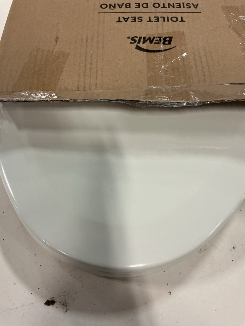 Condition photo showing As Is for bemis residential molded wood toilet seats white