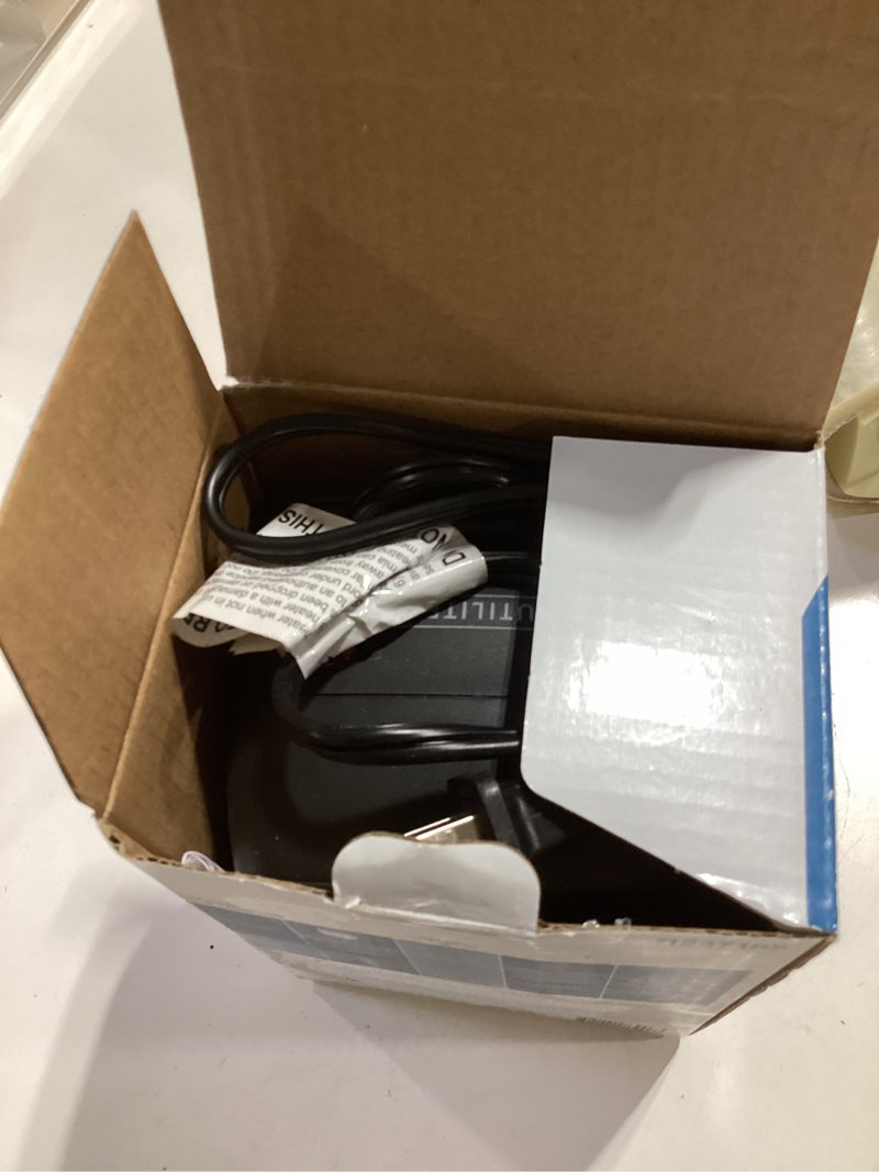 Condition photo showing Good Condition for Air King Portable Electric Heater: 1500W, 2 Heat Settings, Gray, 9 3/16 in x 7 in x 6 in Model: 8251? Air King Portable Electric Heater: 1500W, 2 Heat Settings, Gray, 9 3/16 in x 7 in x 6 in Model: 8251