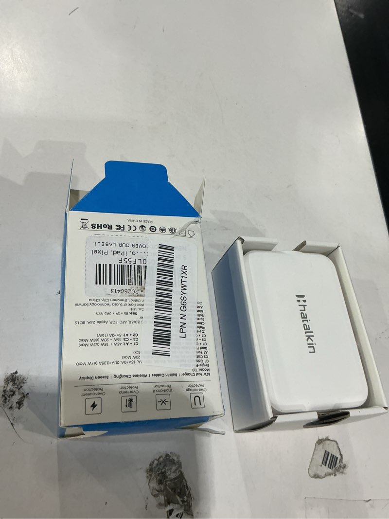 Condition photo showing Good Condition for 5 in 1 retractable charger for galaxy watch ultra2 47mm/9/8, smart display | (not for apple watch,etc), 67w single-port output, retractable wall charger for samsung,iphone,foldable,gan6 security chip